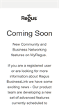 Mobile Screenshot of businesslinkstage.regus.com